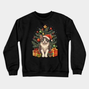 CAT Christmas Crewneck Sweatshirt